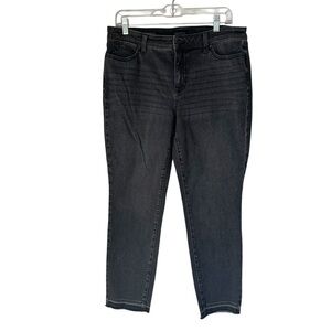 Talbots Black Slim Ankle Jean, 10P
